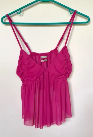 Urban Outfitters Outfitter’s hot pink flowy Tank thumbnail 1