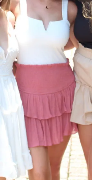 Pink skirt thumbnail 1