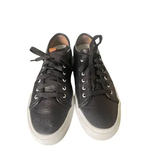 Frye Gia Low Lace Leather Sneakers Black Size 8M Casual thumbnail 11
