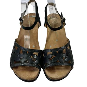 Dansko Coquette Laser Cut Floral Leather Sandals thumbnail 3