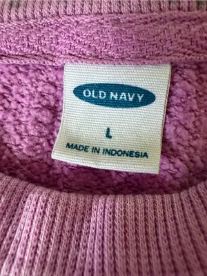 Old Navy Good Crew Women's Crewneck Pullover Sweatshirt thumbnail 2