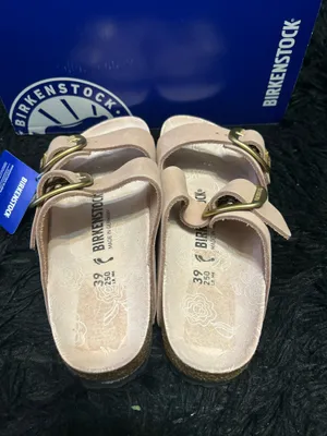 BIRKENSTOCK Arizona pink leather gladiator sandals slippers shoes women’s eur 39 new thumbnail 3