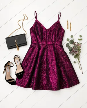 Lulus Magenta Mini Dress thumbnail 2