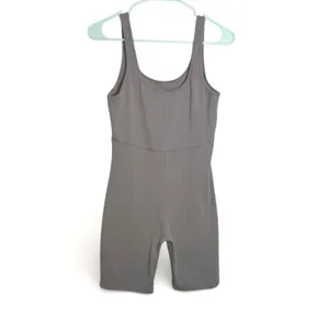 Women's Biker Short Romper Athletic Unitard One Piece Jumpsuit Medium‎ thumbnail 2