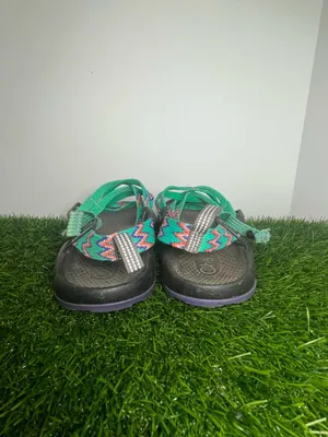 Chacos Z Strap Sport Sandals Women’s Size 4 Green Multicolor Hiking Outdoor Sandals thumbnail 4