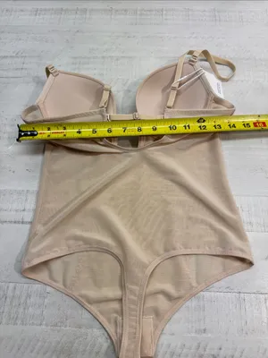 Decorus Shapewear Backless Bodysuit Plunge: Low back Shaper thumbnail 7