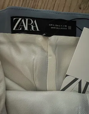 Zara blue Draped Bustier Top   thumbnail 5