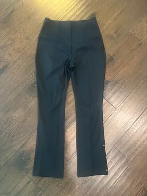 HALARA Black High Waist Pants. Medium EUC thumbnail 3