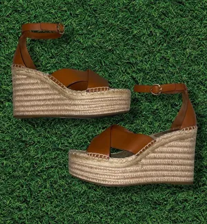Tory Burch Selby Wedge Espadrille Sandals thumbnail 1