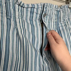 striped paper bag waist mom shorts size 14 thumbnail 5
