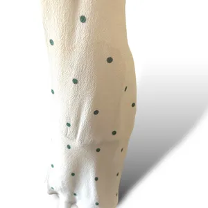 Free People All Yours Polka Dot Tie-Front Mini Dress White Black Size 6 NWT thumbnail 4
