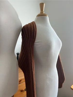 Brown Ribbed Open thumbnail 4