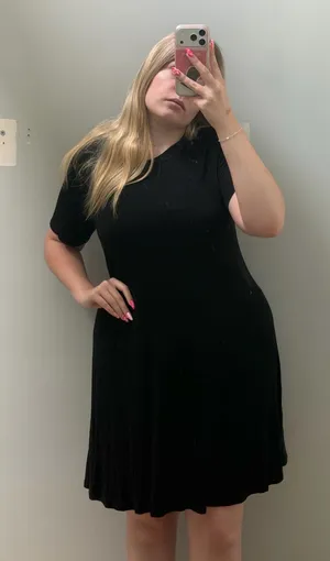 Black Dress Size XL thumbnail 1