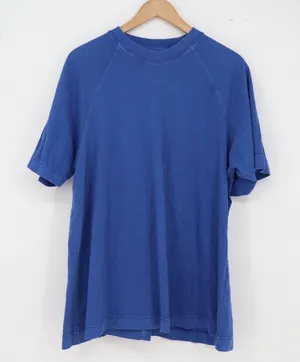Free People T-Shirt Womens S FP Movement Blue Raglan Activewear Excellent thumbnail 1