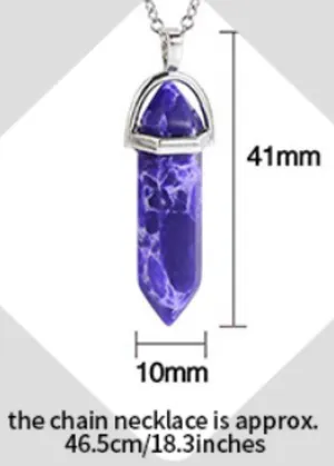 Chakra Crystal Necklace thumbnail 2