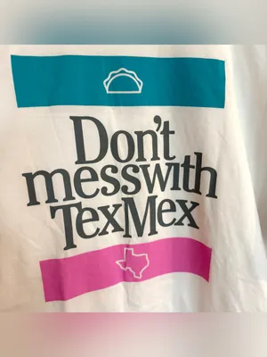 NWT Buddy Love Womens T Tee Shirt White Texas TexMex Size Large thumbnail 7