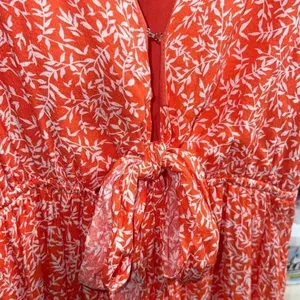 ✨Vici Kissed By The Sun High Low Pocketed Tie Maxi Sz Medium Dress✨ thumbnail 12