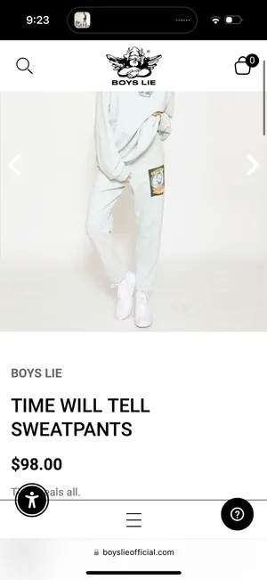 Time Will Tell Sweatpants thumbnail 3