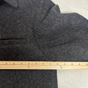 Women's Charcoal Wool Jacket Black Size M thumbnail 5