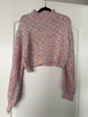 Multicolored Sweater Pink thumbnail 1