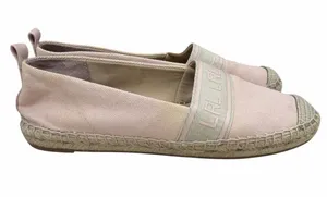 Lauren Ralph Lauren Caylee Pale Pink Espadrille Flats thumbnail 1