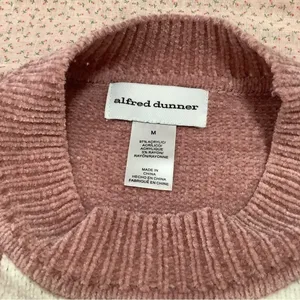 Vintage Retro Preppy Academic‎ Color Block Pink Soft Comfy Cozy Casual Sweater M thumbnail 4