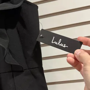 Lulu's Black Midi Ruffle Sheath Dress thumbnail 2