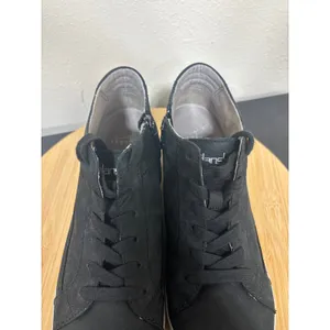 Dansko Onyx Women's 40 Black Leather Mid top Lace Up‎ Side Zip Sneakers thumbnail 4