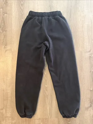 Lululemon XXS Scuba Mid Rise Oversized Black Elastic-Waist Joggers thumbnail 2