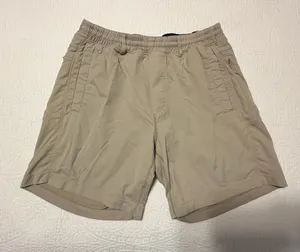 Birddogs Men's Athletic Elastic-Waist Tan Shorts thumbnail 1