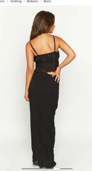 beginning boutique maxi skirt set thumbnail 3