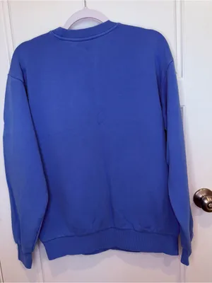 Post Malone Sweatshirt Medium Blue Unisex Crewneck F1Trillion U.S. Tour thumbnail 9