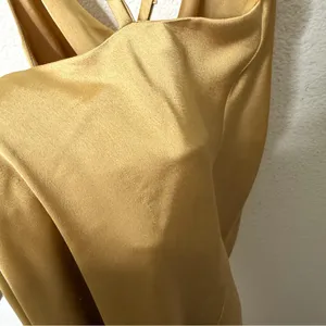 NWT Show Me Your Mumu‎ Verona Cowl Dress True Gold Womens Size S thumbnail 8