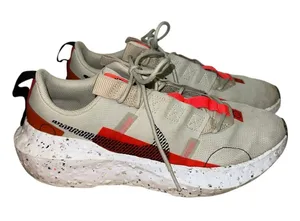 Nike‎ Crater Impact Sneakers Women's 9.5 Light Bone Crimson Sustainable Shoes thumbnail 1