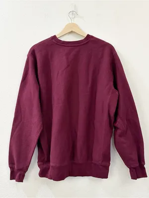 Adele Rolling In The Deep Embroidered‎ Crewneck Sweatshirt Burgundy Size M Merch thumbnail 6