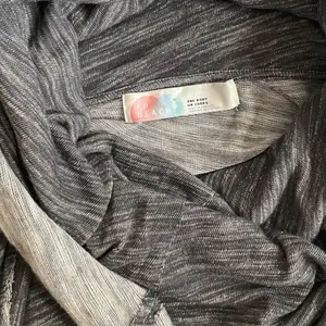 FREE PEOPLE FP Beach Cacoon Cowl Neck Knit Top Gray Space Dye X-Small Small thumbnail 11