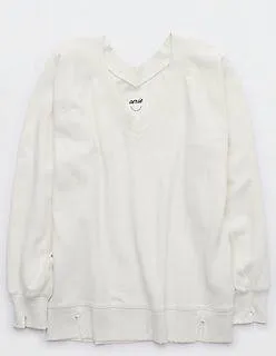 V-neck sweatshirt thumbnail 1