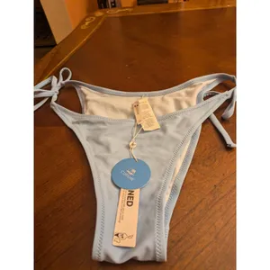 Cupshe Bikini Bottom Blue  M thumbnail 3