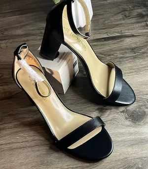 Dream Paris Black Ankle Strap Heels thumbnail 1