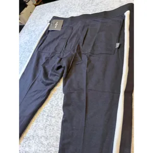 Belyn KeyStriped Pants‎ Women's Size Medium Simone crop NWT Black Size L thumbnail 6