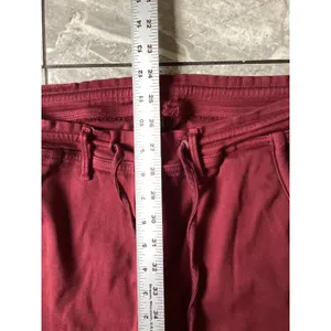 True Religion Womens Burgundy Slim Fit Jogger Pants Drawstring Size M thumbnail 5