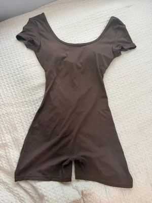 Amazon Brown Athletic Romper thumbnail 3