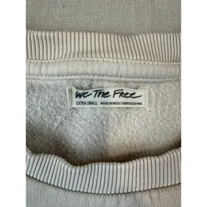 Free People | We The‎ Free Cropped Sweatshirt Beige | Women's XS thumbnail 4