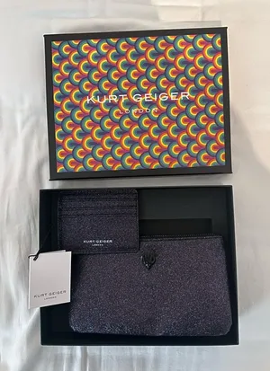Kurt Geiger Eagle Pouch and Card Holder thumbnail 1