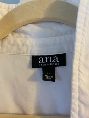 a.n.a White and Pink Sleeveless Button Up Shirt thumbnail 3