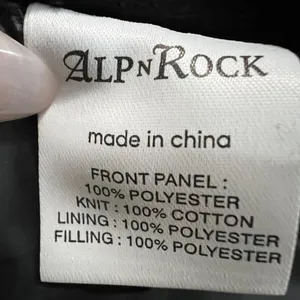 Alp-n-Rock Quilted Puffer Knit Jacket Light Pink Black Zip Up Women’s M thumbnail 9