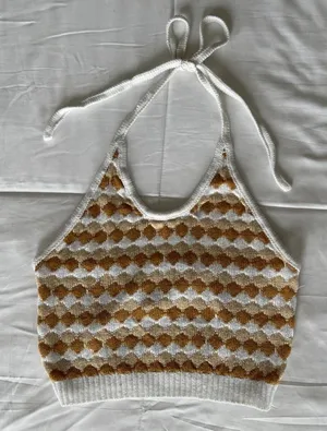Knit Halter Top thumbnail 1