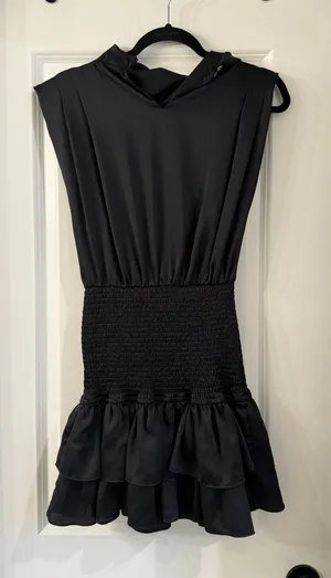 Highland Park Black Mini Dress thumbnail 1