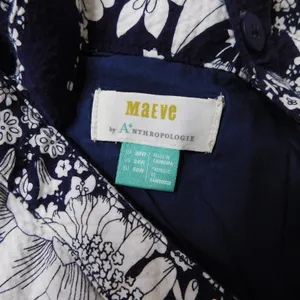NWT!! Anthropologie MAEVE Magda Halter Jumpsuit Retro Floral Wide Legs Size 24W‎ thumbnail 12