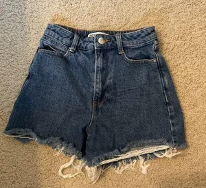 Zara Blue Denim Shorts thumbnail 1